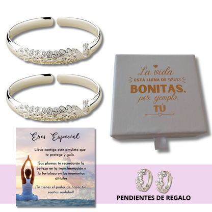 🎁(Pack 2 Brazaletes) “Elegancia Real” – Incluye Regalo